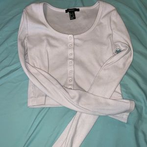 White Long sleeve, Comfortable, Very cute